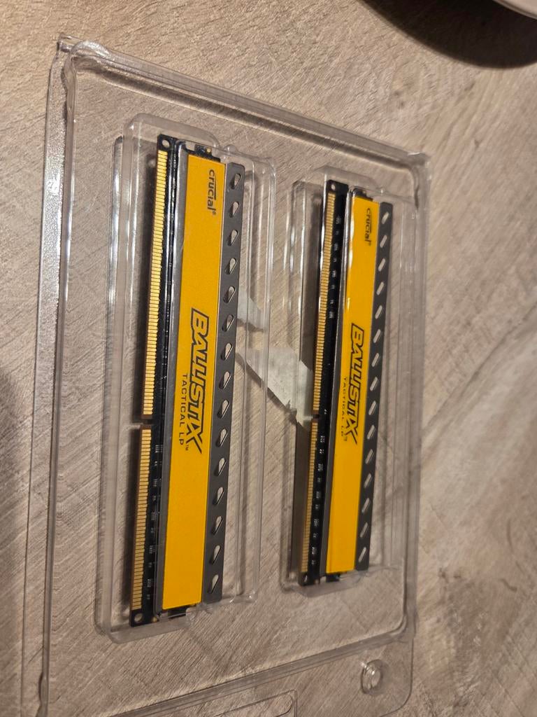 2 x 4GB DDR3 Ballistix RAM-geheugen, Computers en Software, RAM geheugen, Ophalen, DDR3