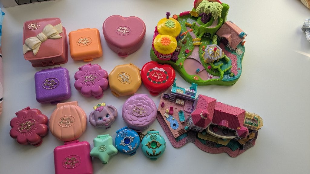 Polly pocket, Ophalen, Gebruikt