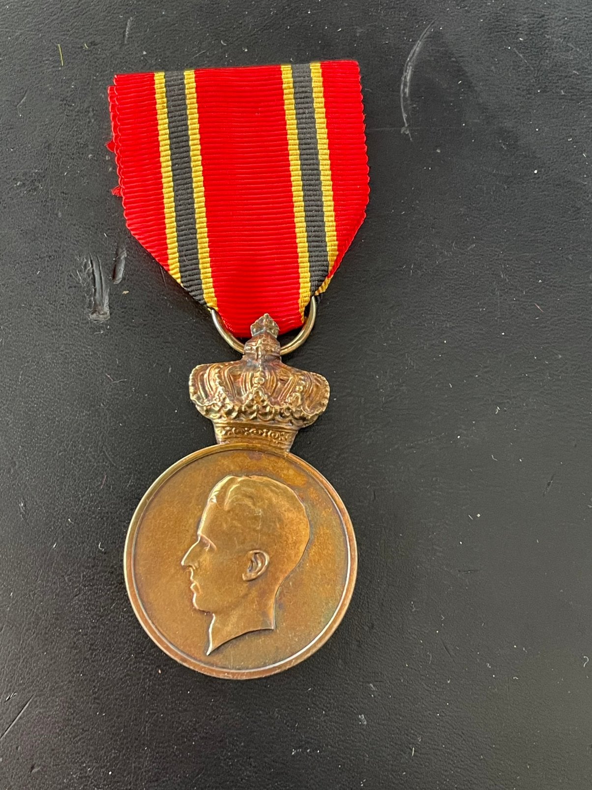 Medaille maison royale koningshuis baudouin brons bronze, Enlèvement ou Envoi
