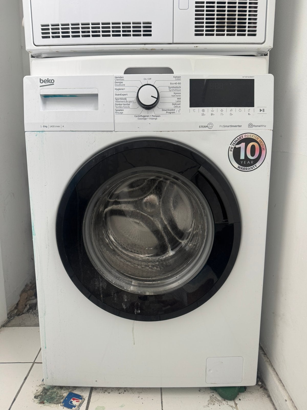 Machine a laver +seche linge, Ophalen of Verzenden, Zo goed als nieuw
