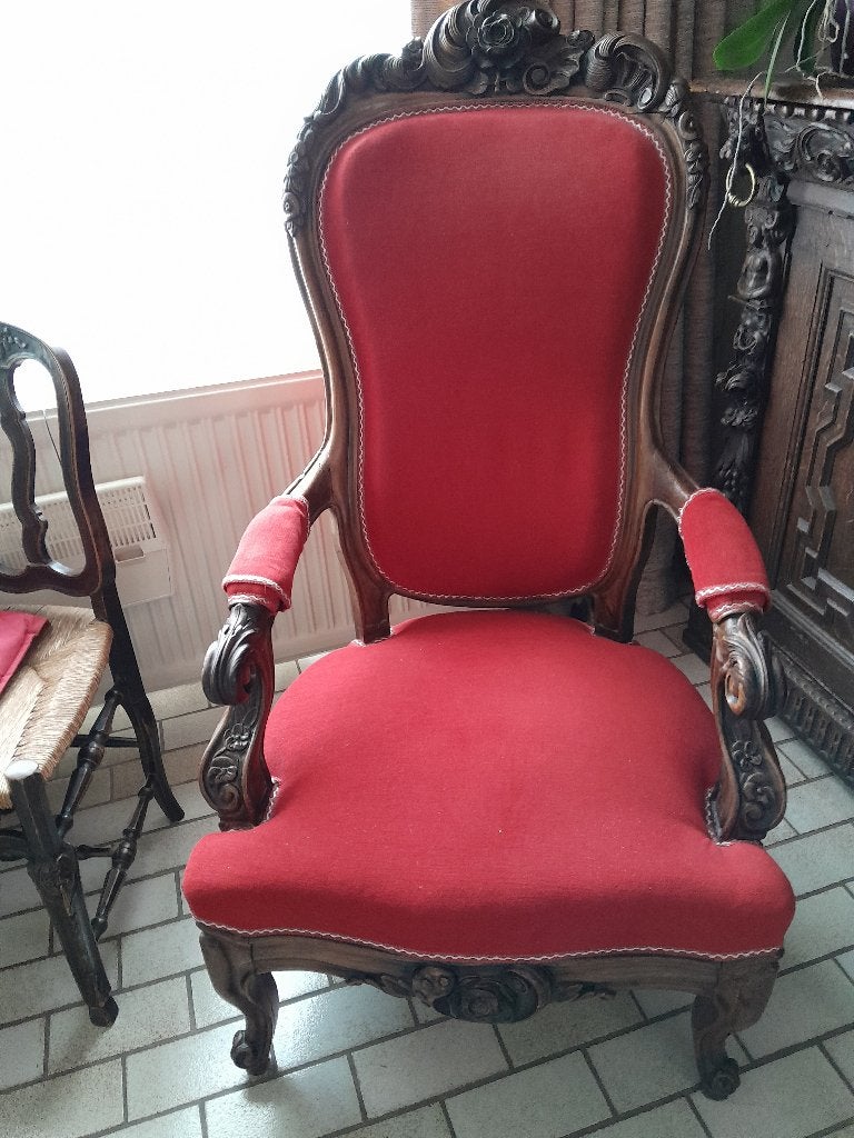 Fauteuil Voltaire, Enlèvement, Utilisé