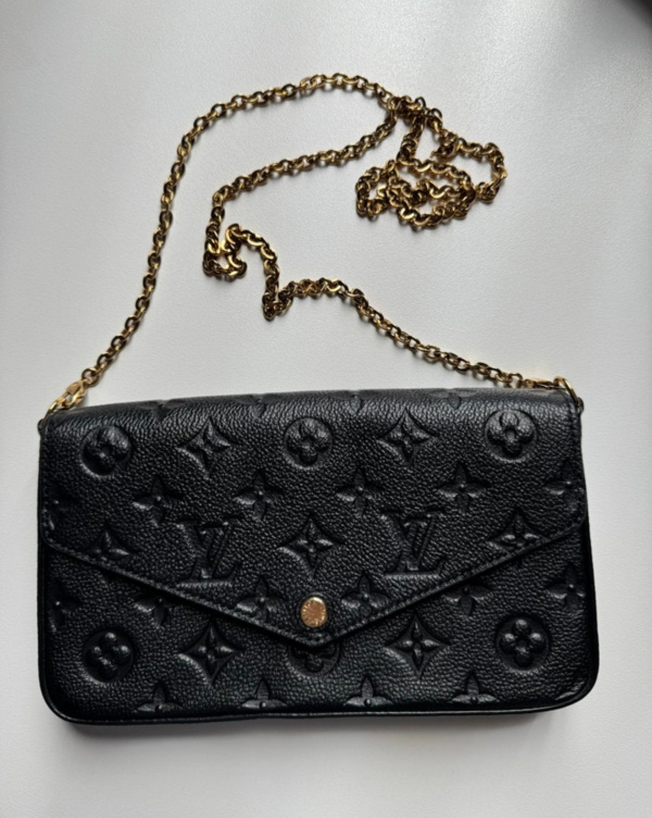 Handtas Louis Vuitton Félicie, Handtassen en Accessoires, Tassen | Damestassen, Ophalen, Zo goed als nieuw, Handtas