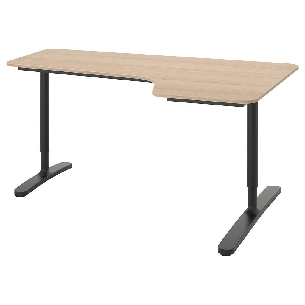 Ensemble de bureau BEKANT (Bureau, rangement, chaise), Enlèvement, Comme neuf