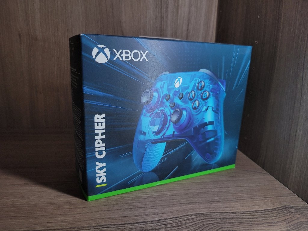 xbox series controller sky cipher limited edition, Games en Spelcomputers, Ophalen of Verzenden, Nieuw