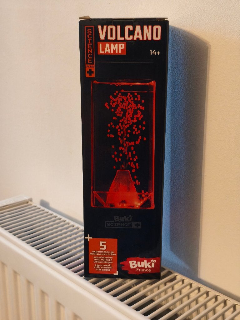 Lampe Volcan scientifique BUKI (SP002) – NEUVE/EMBALLEE, Enlèvement, Neuf, Autres marques, Lampe