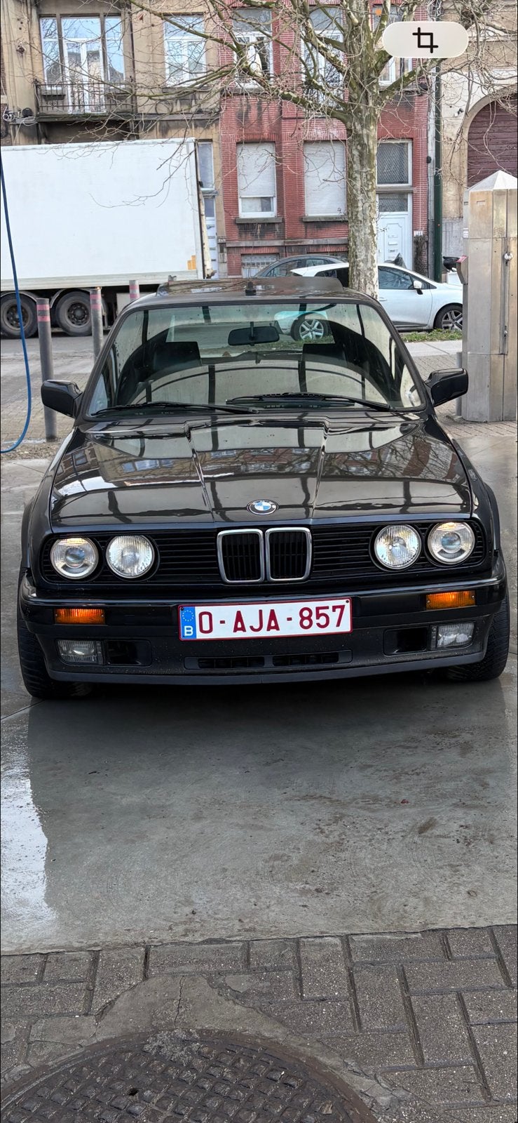 Bmw e30 325ix touring, Auto's, BMW, 2500 cc, Zwart, Zwart, Leder