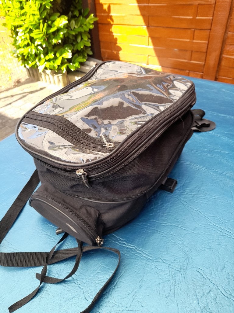 Tankzak met magneten voor motorfiets, Ophalen, Zo goed als nieuw