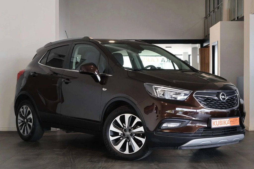 Opel Mokka X Mokka X 1.4 Turbo ECOTEC Edition Carplay Garant, 4 cilinders, Bruin, https://public.car-pass.be/vhr/7592bd23-1792-4a01-bbdc-36b6670f2577