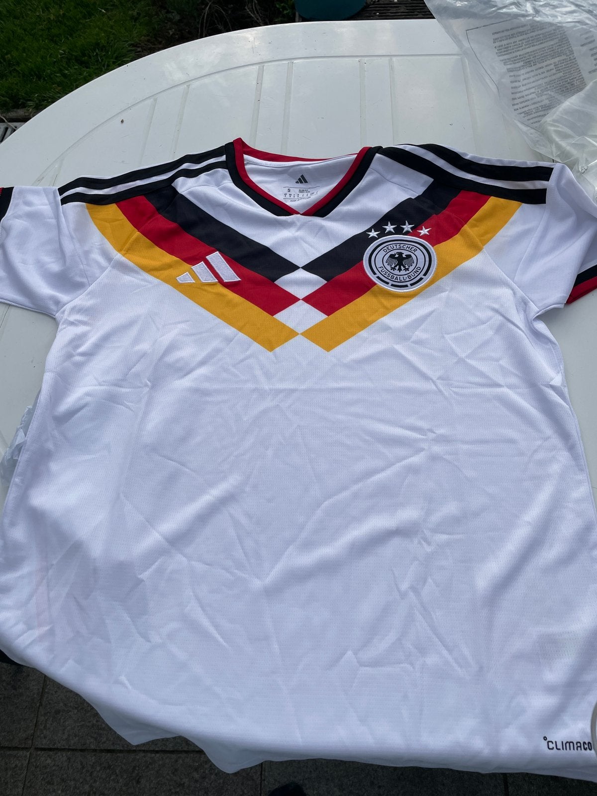 FIFA World Cup Jersey Duitsland, Sport en Fitness, Voetbal, Maat M, Ophalen, Nieuw, Shirt
