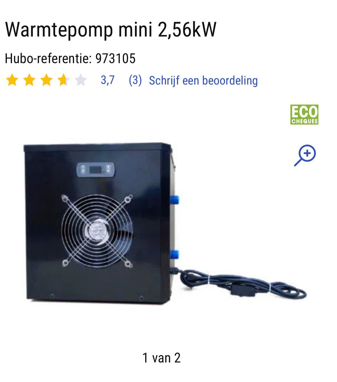 Verwarming zwembad warmtepomp, Télécoms, Télécommunications Autre, Enlèvement