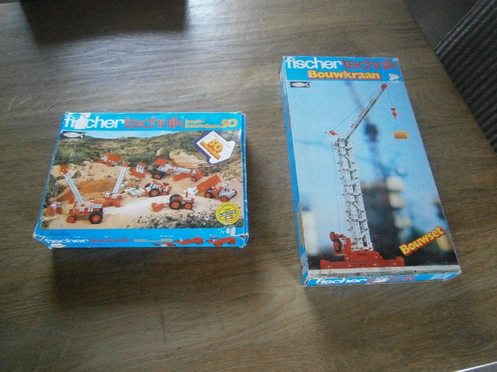 4 dozen Fischer technik, Ophalen of Verzenden