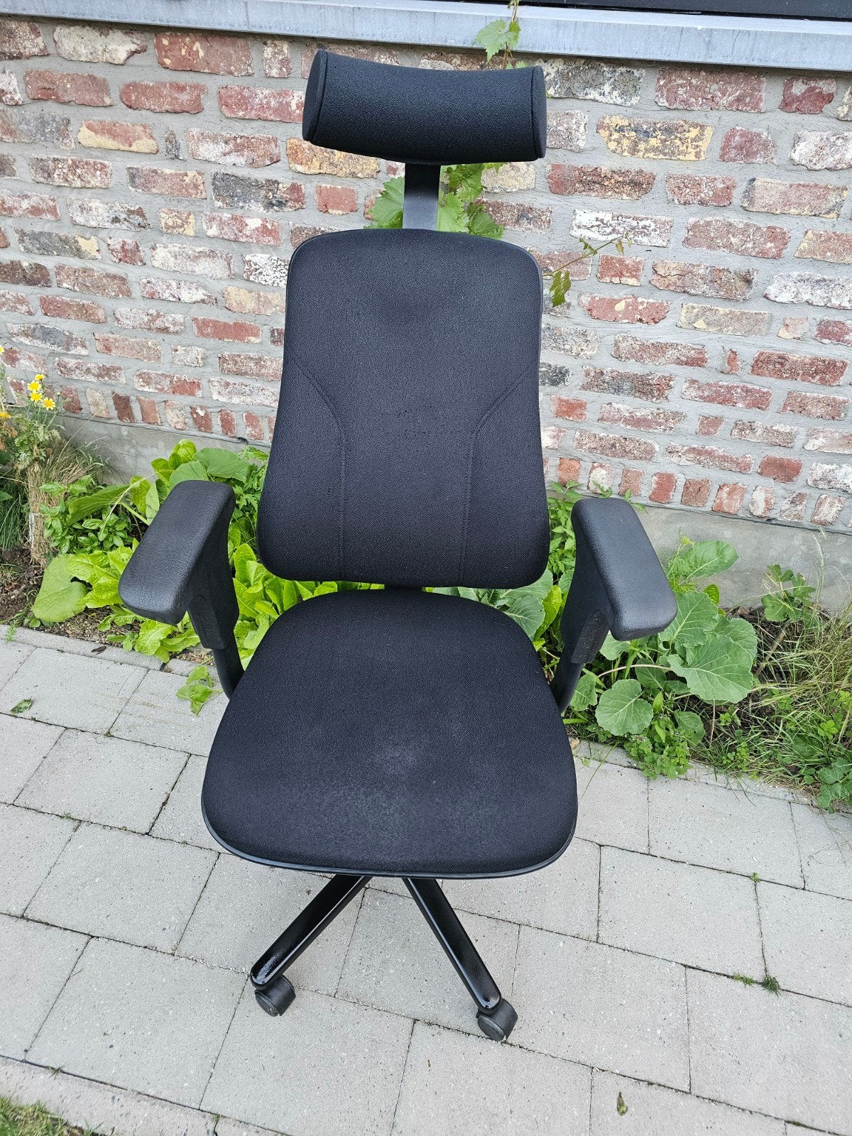 Chaise de bureau ergonomique Höganäs+ 561 noire, Chaise de bureau de gaming, Comme neuf, Enlèvement, Chaise de bureau