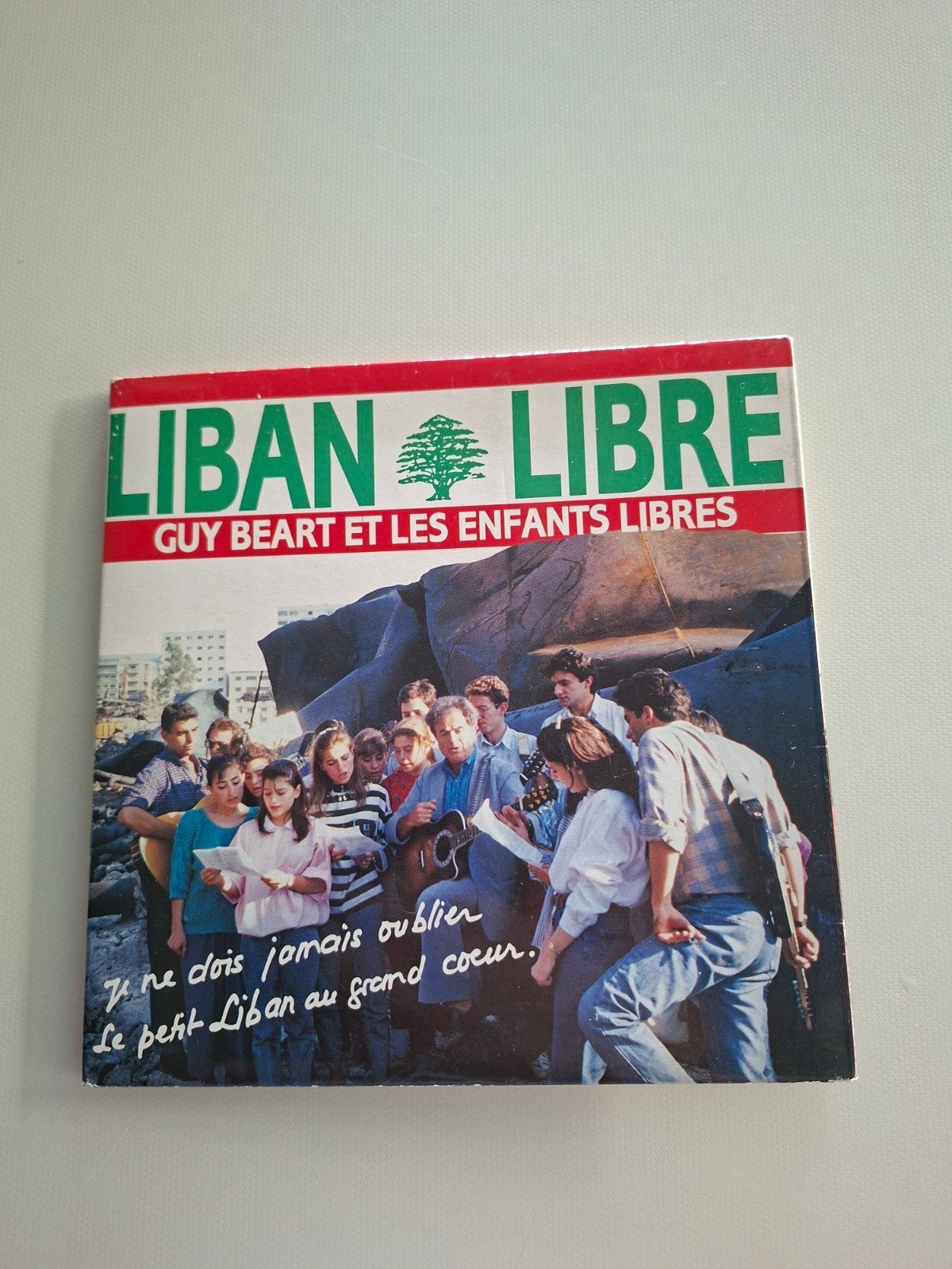 Vinyl - single Libre Liban - Guy Béart, zeer verzorgd, Ophalen of Verzenden, Zo goed als nieuw