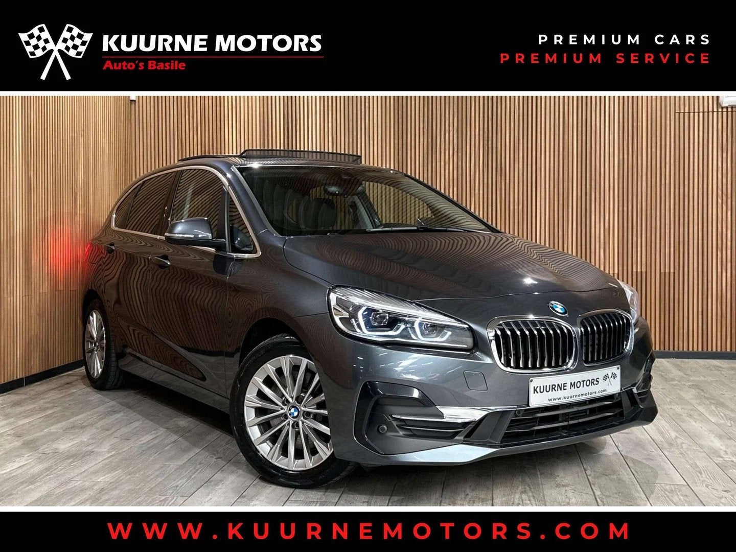 BMW 2 Serie 225 xe Luxury Alu17"/Pano/Cam/Leder/Led/Hud/Keyl, Autos, BMW, Argent ou Gris, Euro 6, Entreprise, Noir