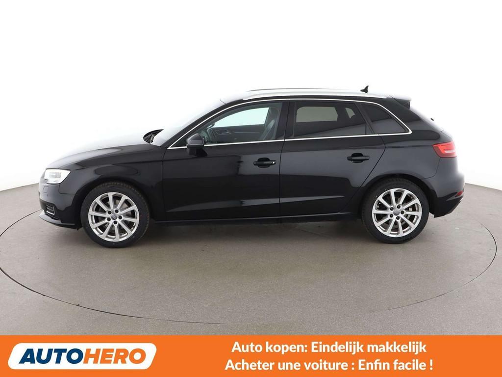 Audi A3 1.0 TFSI Business Line (bj 2017, automaat), Auto's, Gebruikt, Zwart, https://public.car-pass.be/vhr/a8859870-a4cb-4743-a7a1-61220ca9f85e