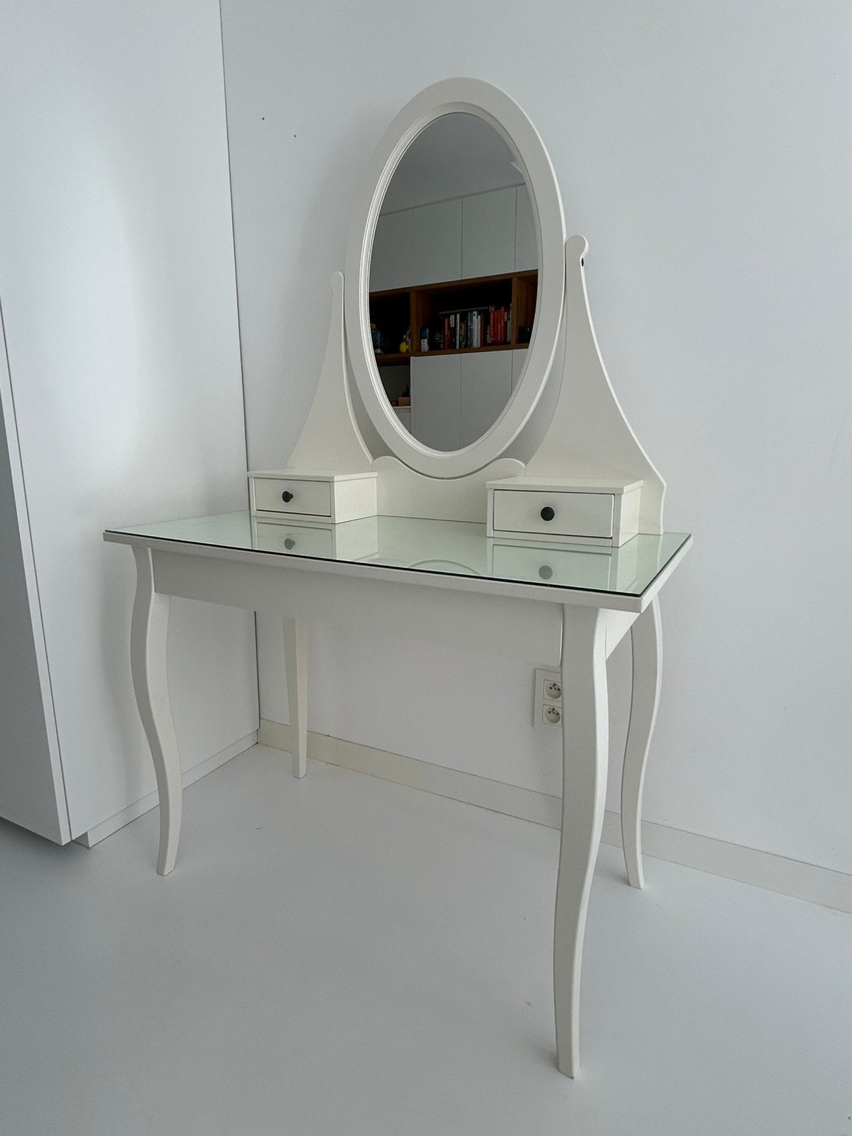 Dressing / make-up tafel Ikea, Ophalen, Zo goed als nieuw, Hout