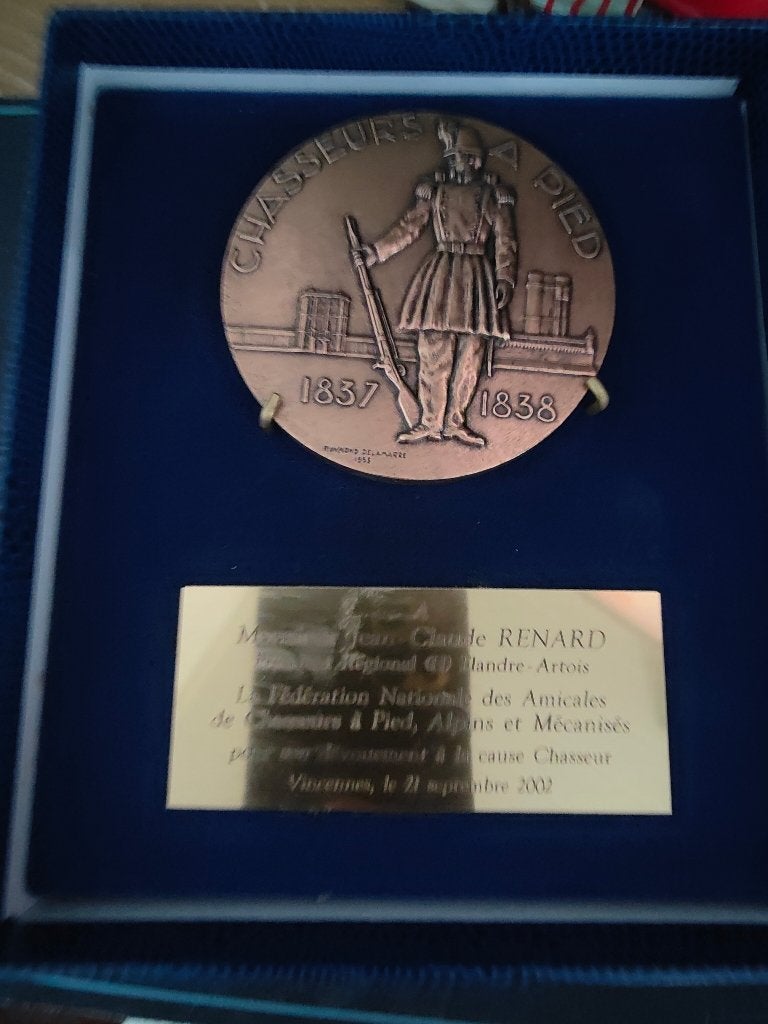 médaille des Chasseurs à Pied, Collections, Objets militaires | Général, Enlèvement ou Envoi
