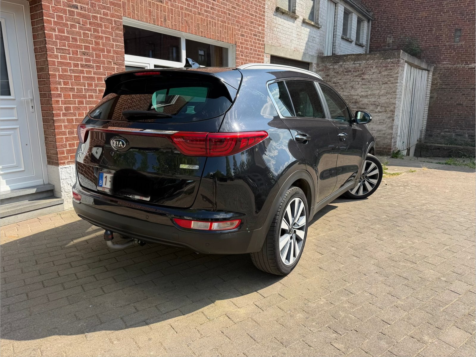 Kia sportage noir diesel à vendre., Cuir, Achat, Euro 6, Boîte manuelle