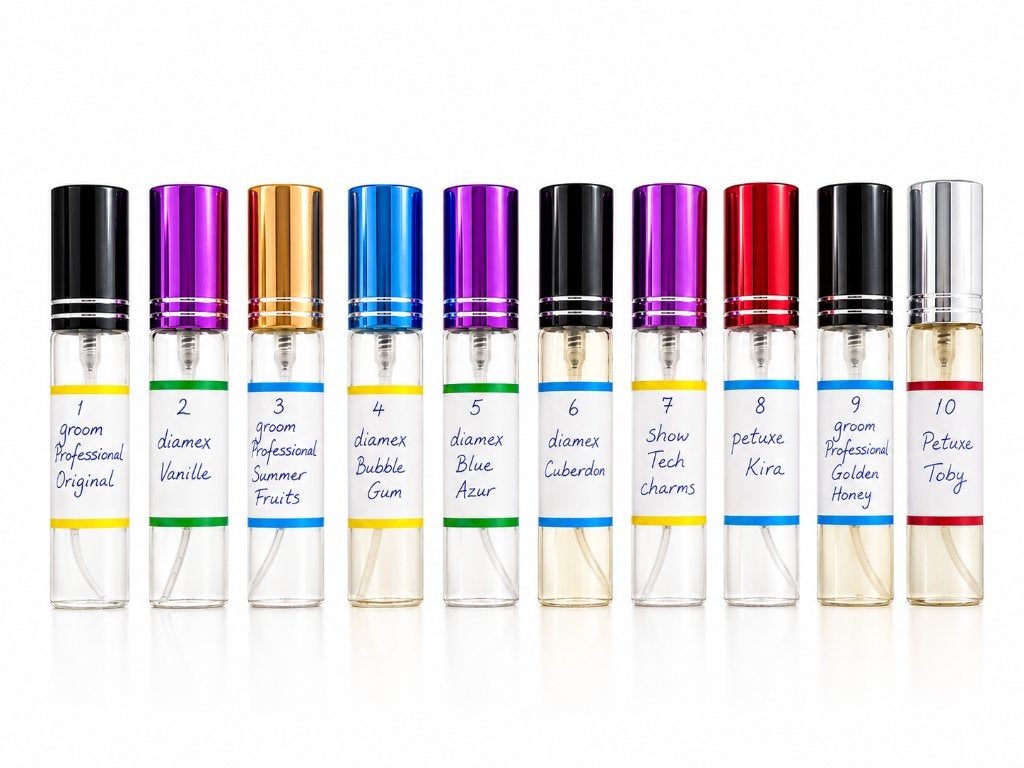 10 parfums, Animaux & Accessoires, Autres accessoires pour animaux, Neuf, Enlèvement ou Envoi