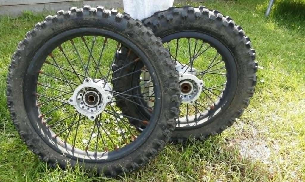 Pitbike velgen, Ophalen, Gebruikt, Pitbike