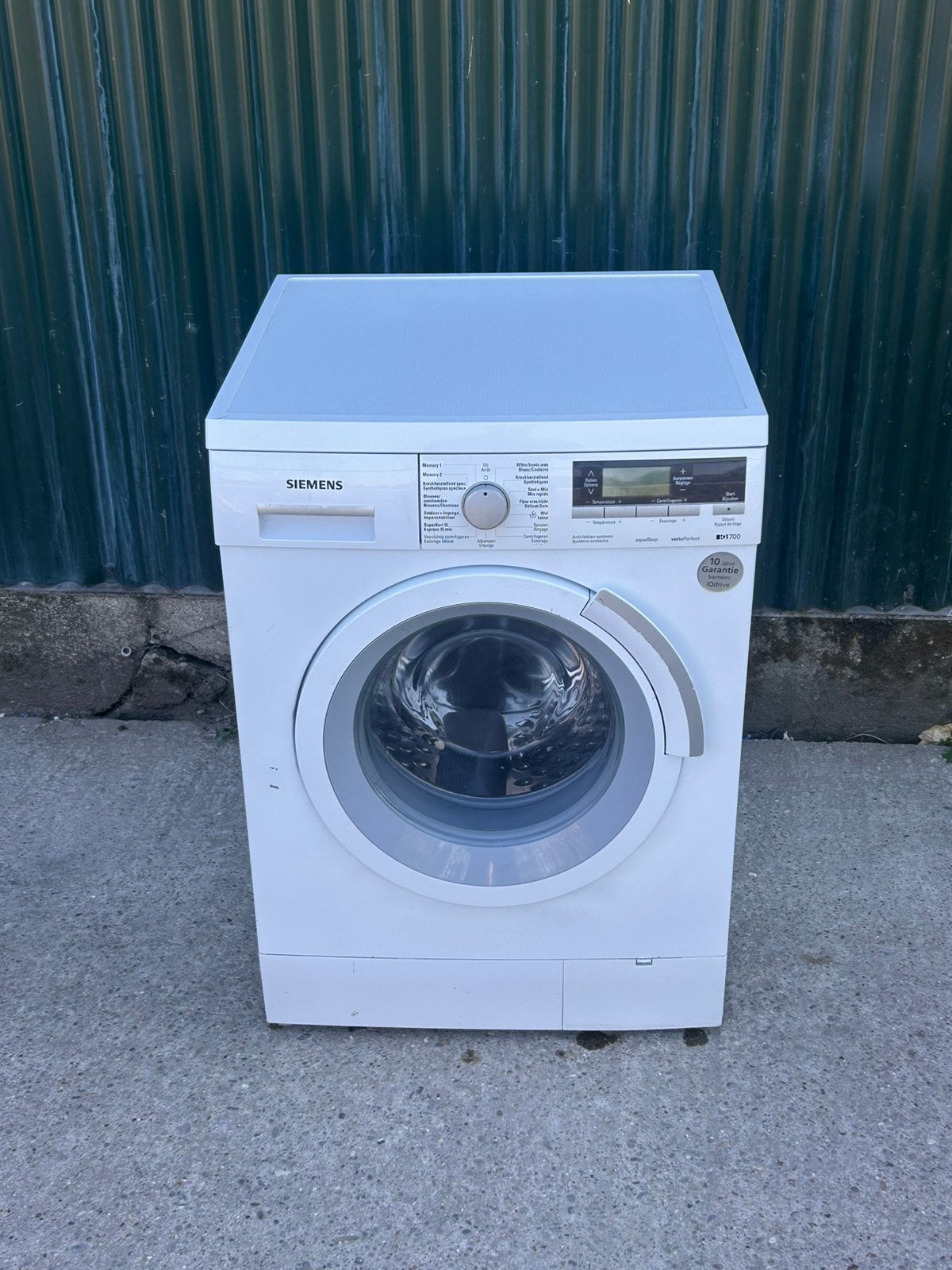 Wasmachine siemens 8kg A+++ werkt zeer goed garantie lerven, Elektronische apparatuur, Wasmachines, Ophalen of Verzenden, Zo goed als nieuw