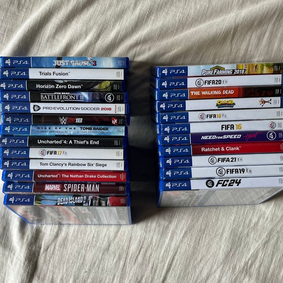 24 PS4 Games - Spider-Man, Uncharted-Serie, FC24, Consoles de jeu & Jeux vidéo, Enlèvement, Comme neuf