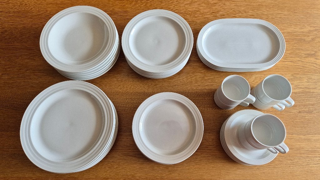 Art. 1002 THOMAS GERMANY - 6-delig Servies, Huis en Inrichting, Keuken | Servies, Ophalen, Zo goed als nieuw, Effen, Compleet servies