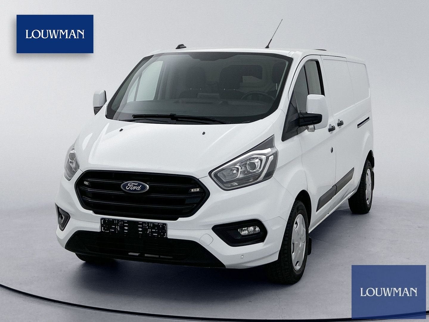 Ford Transit Custom 340 2.0 TDCI L2H1 Schuifdeur L+R Navigat, Auto's, Wit, Bedrijf, Ford, Te koop