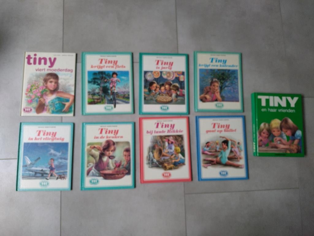 9 Tiny boeken, Boeken, Ophalen, Gelezen, Gijs Haag en Marcel Marlier, Fictie algemeen