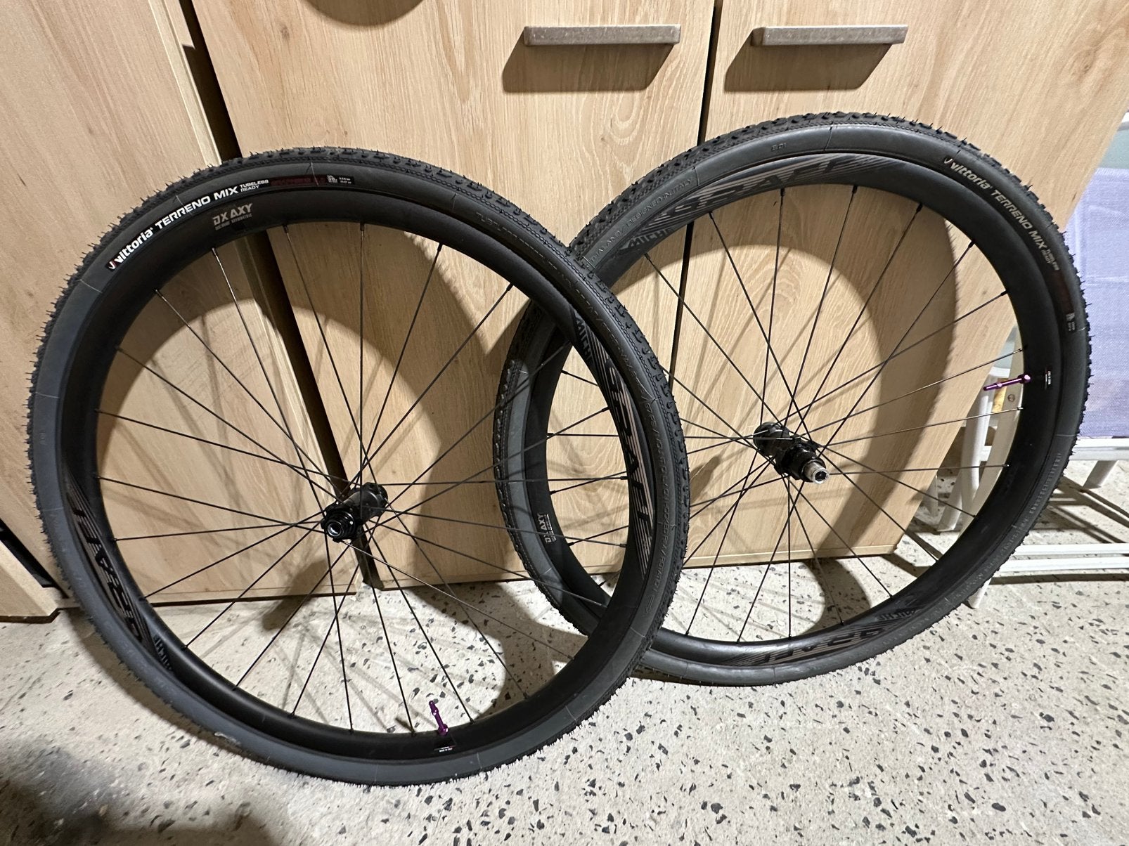 Miche Graff XL Disc Gravel Wielset, Fietsen en Brommers, Zo goed als nieuw, Aluminium, Racefiets, Ophalen