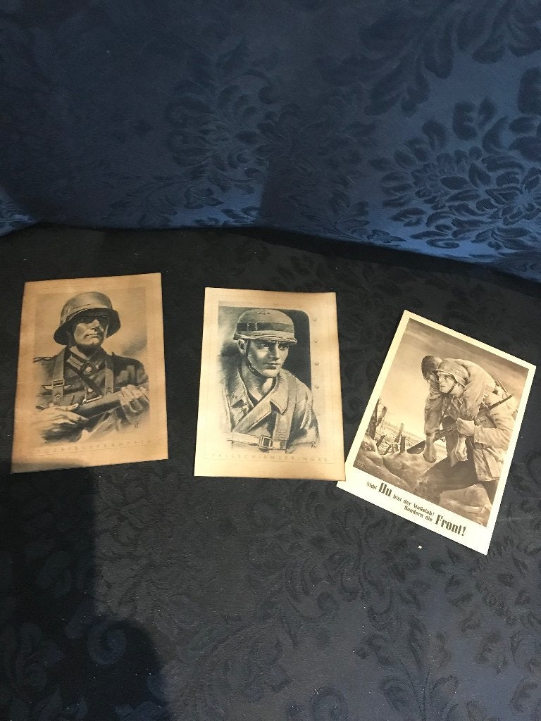 3 duitse postkaarten, Verzamelen, Verzenden