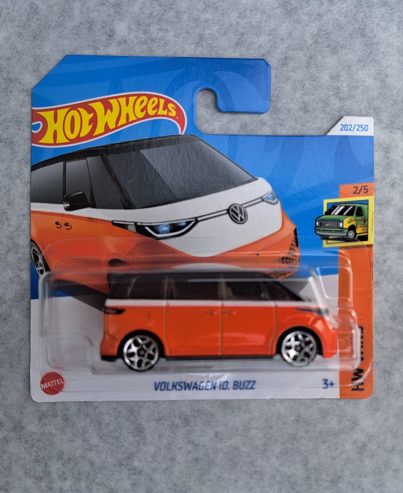 vw ID BUZZ orange hot wheels, Enlèvement ou Envoi, Comme neuf, Voiture