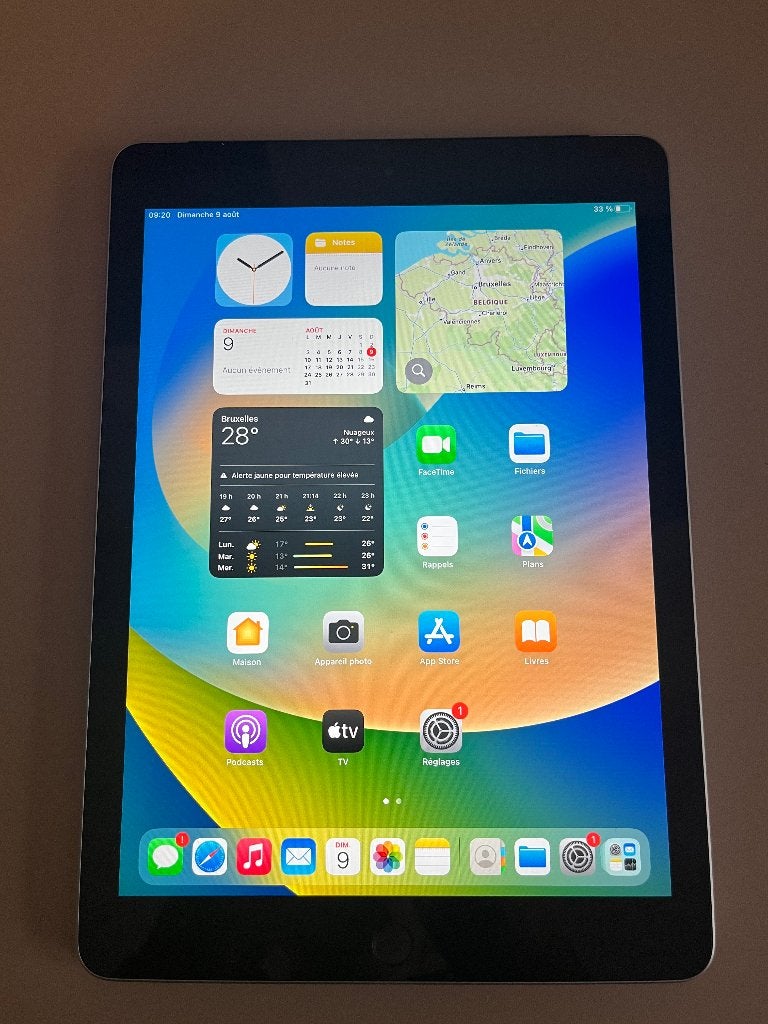 IPad 6 eme génération 9.7 (2018) et accessoires, Informatique & Logiciels, Apple iPad Tablettes, Gris, Enlèvement ou Envoi, Apple iPad
