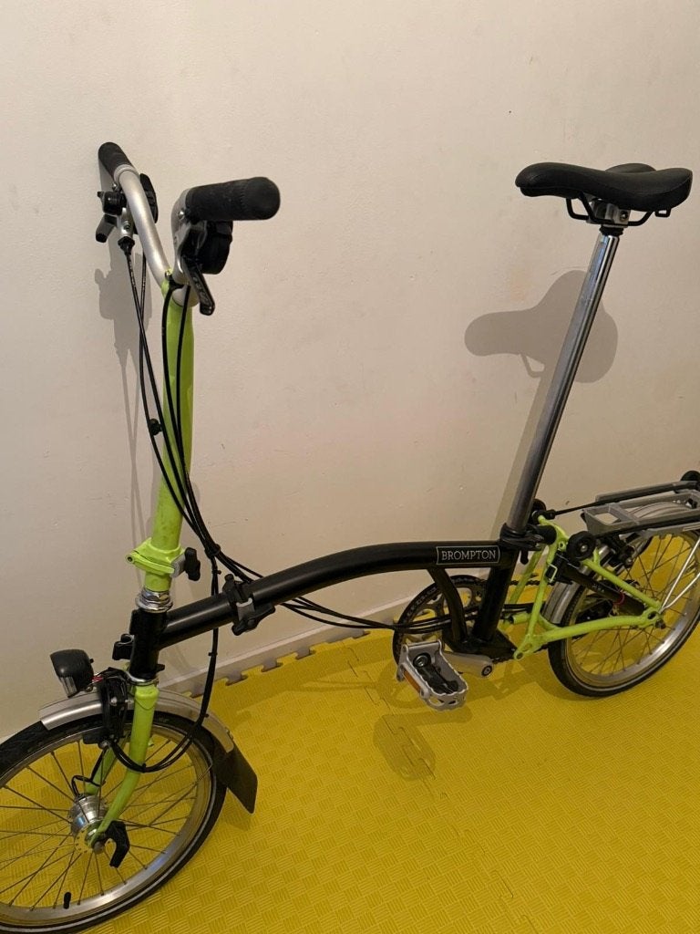 Brompton 6-versnellingen H-versie - Dynamoverlichting, Ophalen, Brompton, Velgrem, 14 tot 16 inch