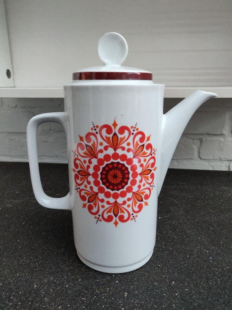 Vintage Bavaria Jaeger & Co koffiekan / theekan, Antiek en Kunst, Antiek | Keramiek en Aardewerk, Ophalen