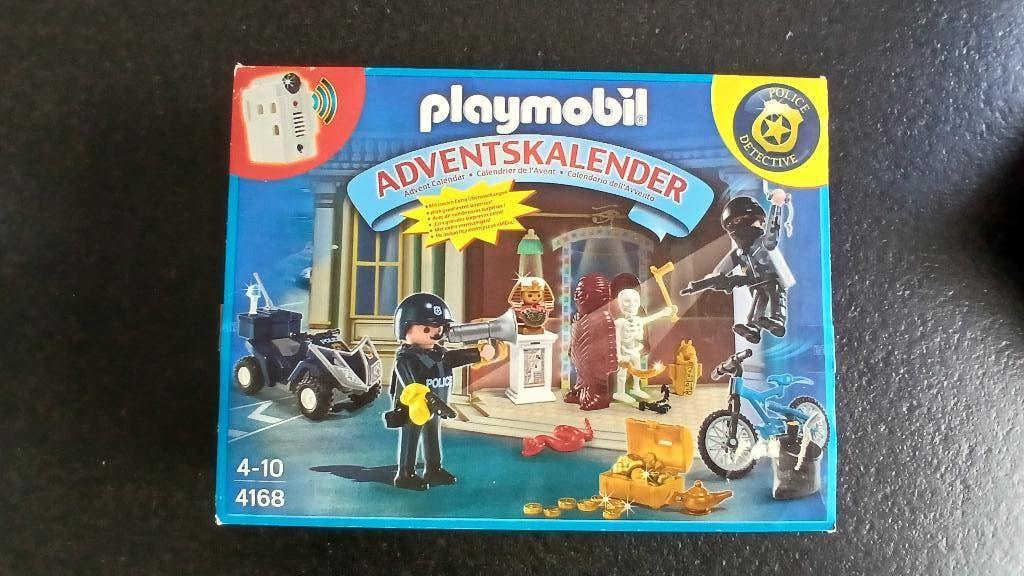 Playmobil 4168 Adventskalender Museumroof, Ophalen of Verzenden, Zo goed als nieuw, Complete set