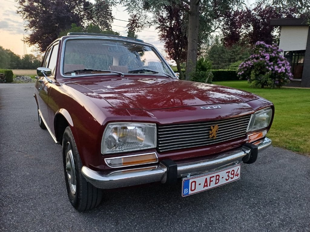 PEUGEOT 504 GL .   1973   AUTOMAAT 2.0L, Auto's, Automaat, Achterwielaandrijving, Berline, Particulier