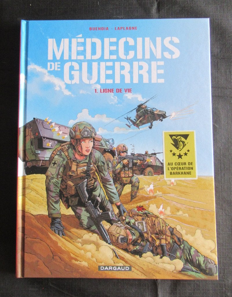 Médecins de Guerre - Buendia Laplagne, Livres, Une BD, Enlèvement ou Envoi, Comme neuf