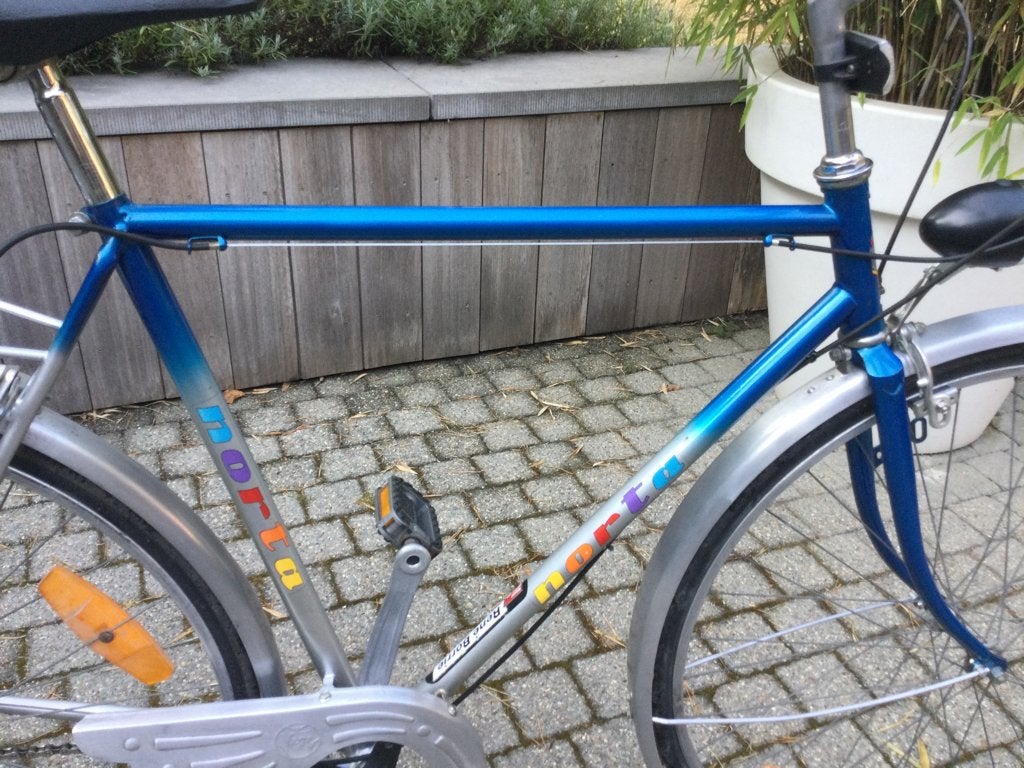 Zeer mooie vintage Norta Herenfiets helemaal in orde, Fietsen en Brommers, Fietsen | Heren | Herenfietsen, Velgrem, Versnellingen