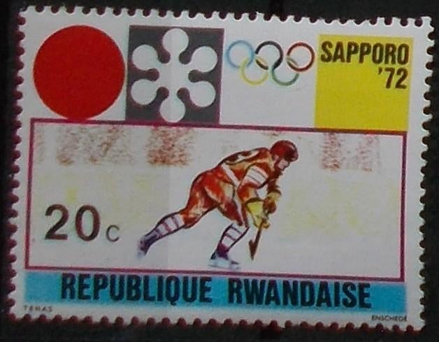 Olympische Spelen 1972 Sapporo (Japan), Postzegels en Munten, Verzenden, Gestempeld, Sport