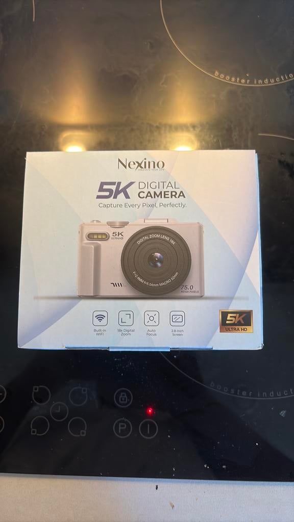 5k tigitale camera te koop, Audio, Tv en Foto, Fotocamera's Digitaal, Ophalen, Nieuw, Overige Merken, 4 t/m 7 keer