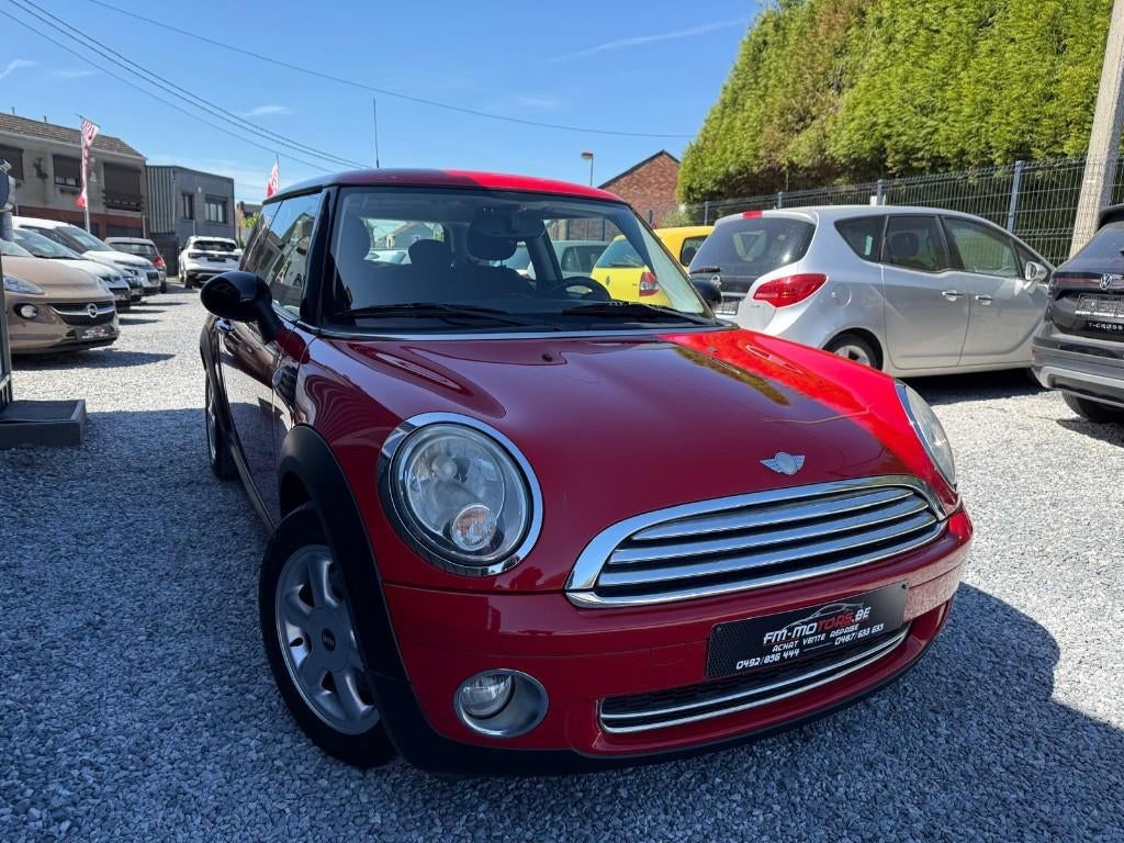 Mini One 1.4i/ LEZ OK / Clim / Entretien + CT + Garantie 1an, Rouge, Achat, Entreprise, Garantie prolongée