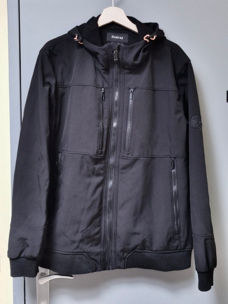 Warme winterjas maat 2XL - FIRETRAP, Enlèvement ou Envoi, Comme neuf, Noir, FIRETRAP