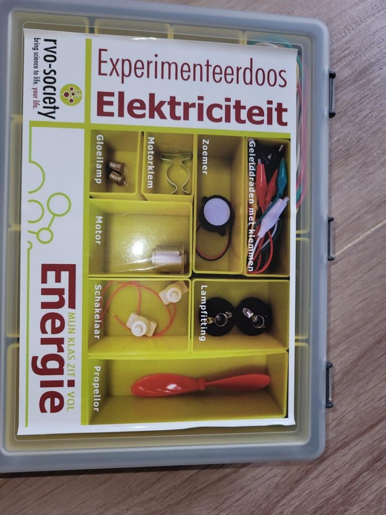 Experimenteerdoos electriciteit, Ophalen, Nieuw, Elektronica, Met licht