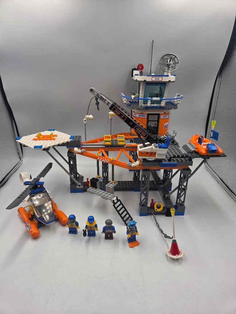 Lego City 4210 Coast Guard Platform, Enfants & Bébés, Jouets | Duplo & Lego, Enlèvement ou Envoi, Lego, Ensemble complet, Comme neuf