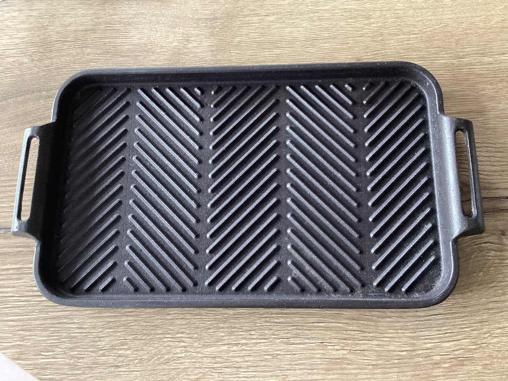 Grillplaat, gietijzeren, Electroménager, Plaques de gril, Enlèvement, Neuf