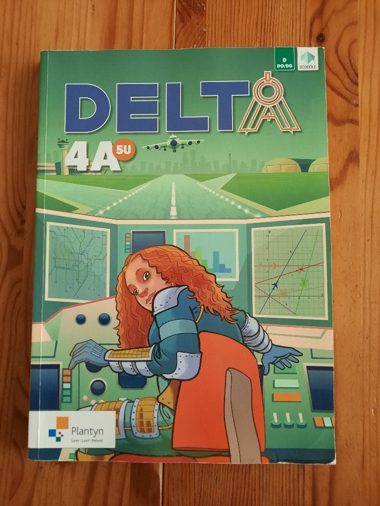Delta 4 leerboek deel A doorstroomfinaliteit 5u, Boeken, ASO, Wiskunde A, Diverse auteurs, Ophalen