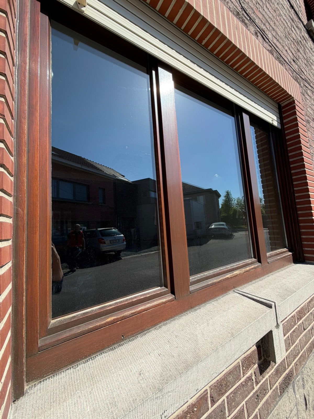 Châssis, Bricolage & Construction, Châssis de fenêtre, Enlèvement, Utilisé, Vitre comprise