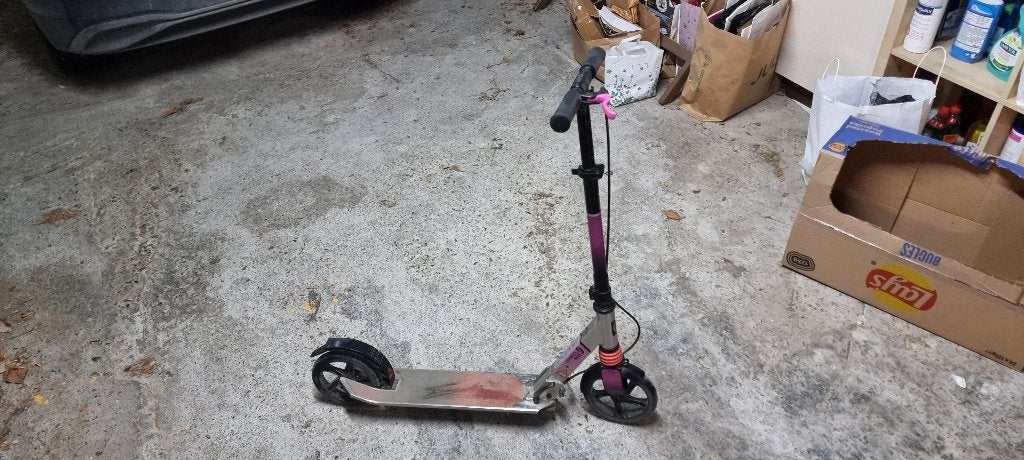 Trottinette pliable Decathlon Oxelo Mid 9, Vélos & Vélomoteurs, Enlèvement, Utilisé, Oxelo Decathlon