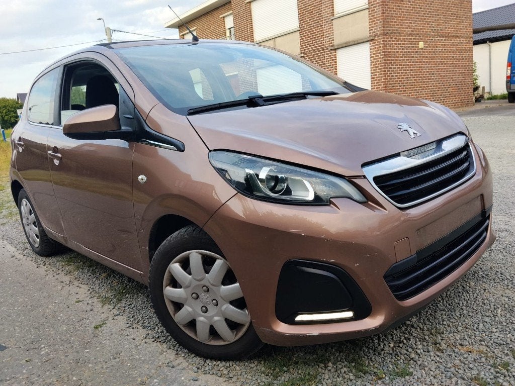 PEUGEOT 108/1200cc BENZINE/CABRIOLET/2015/GEKEURD/, Autos, Peugeot, Euro 5, Entreprise, Cabriolet, Boîte manuelle